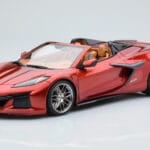 Chevrolet Corvette C8 Z06 Kabriolets Sarkans Mist GT Spirit 1:18