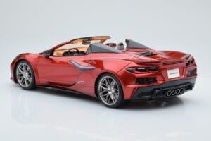 Chevrolet Corvette C8 Z06 Kabriolets Sarkans Mist GT Spirit 1:18 GT402 Sveķi — attēls 4 no 5