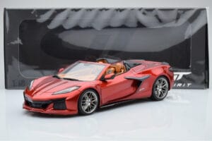 Chevrolet Corvette C8 Z06 Kabriolets Sarkans Mist GT Spirit 1:18 GT402 Sveķi — attēls 5 no 5