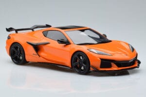 Chevrolet Corvette C8 Z06 Oranžs GT Spirit 1:18 GT417 Sveķi — attēls 4 no 6