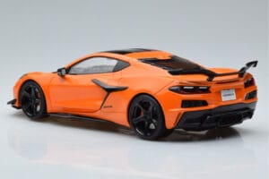 Chevrolet Corvette C8 Z06 Oranžs GT Spirit 1:18 GT417 Sveķi — attēls 5 no 6