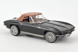 Chevrolet Corvette C2 Sting Ray Kabriolets Norev 1:18 189055 Metāls — attēls 3 no 3