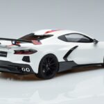 Chevrolet Hennessey Corvette C8 Arctic Balts GT Spirit 1:18 GT317 Sveķi - image 2 of 6