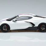 Chevrolet Hennessey Corvette C8 Arctic Balts GT Spirit 1:18 GT317 Sveķi - image 3 of 6