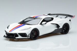 Chevrolet Hennessey Corvette C8 Arctic Balts GT Spirit 1:18 GT317 Sveķi