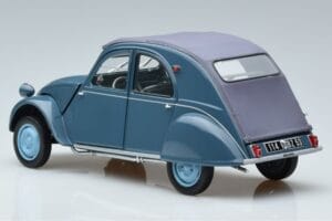 Citroen 2CV AZL Zils Norev 1:18 181485 Metāls — attēls 6 no 7