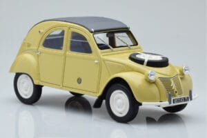 Citroen 2CV Sahara Dzeltens Otto 1:18 OT1027 Sveķi — attēls 4 no 6