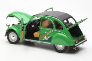 Citroen 2CV Saussente Zaļš Minichamps 1:18 153111503 Metāls — attēls 5 no 8