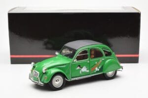 Citroen 2CV Saussente Zaļš Minichamps 1:18 153111503 Metāls — attēls 8 no 8