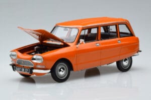 Citroen Ami 8 Break Tenere Oranžs Norev 1:18 181674 Metāls — attēls 2 no 7