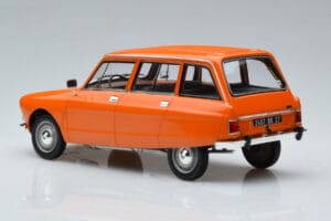 Citroen Ami 8 Break Tenere Oranžs Norev 1:18 181674 Metāls — attēls 6 no 7