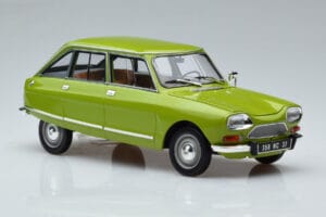 Citroen Ami 8 Club Iris Zaļš Norev 1:18 181677 Metāls — attēls 5 no 7