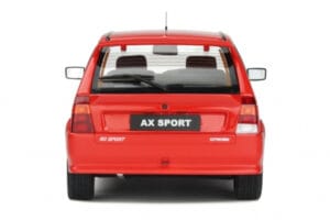 Citroen AX Sport Sarkans Otto 1:18 OT799 Sveķi — attēls 5 no 5