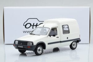 Citroen C15 E Balts Otto 1:18 OT956B Sveķi — attēls 6 no 6