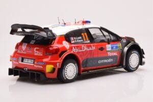 Citroen C3 WRC #11 S. Loeb / D. Elena Rally Mexico 2018 Norev 1:18 181638 Metāls — attēls 2 no 6