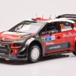 Citroen C3 WRC #11 S. Loeb / D. Elena Rally Mexico 2018 Norev 1:18 181638 Metāls