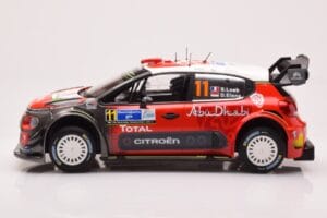 Citroen C3 WRC #11 S. Loeb / D. Elena Rally Mexico 2018 Norev 1:18 181638 Metāls — attēls 3 no 6