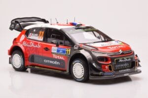 Citroen C3 WRC #11 S. Loeb / D. Elena Rally Mexico 2018 Norev 1:18 181638 Metāls — attēls 4 no 6