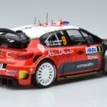 Citroen C3 WRC #9 S. Lefebvre / G. Moreau Tour de Corse 2017 Norev 1:18 181633 Metāls - image 2 of 6