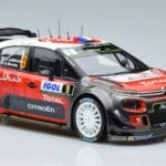 Citroen C3 WRC #9 S. Lefebvre / G. Moreau Tour de Corse 2017 Norev 1:18 181633 Metāls - image 4 of 6