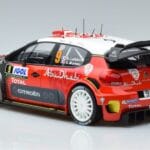 Citroen C3 WRC #9 S. Lefebvre / G. Moreau Tour de Corse 2017 Norev 1:18 181633 Metāls - image 5 of 6