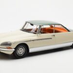 Citroen DS 21 Le Leman Kabriolets Ziloņkaula un Zaļš Norev 1:18