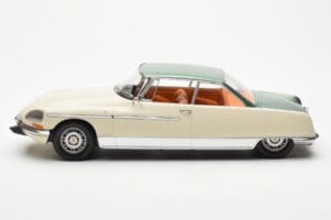 Citroen DS 21 Le Leman Kabriolets Ziloņkaula un Zaļš Norev 1:18 181751 Metāls — attēls 3 no 6