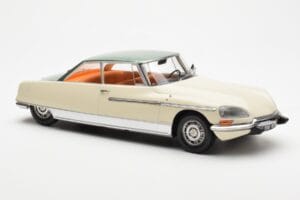 Citroen DS 21 Le Leman Kabriolets Ziloņkaula un Zaļš Norev 1:18 181751 Metāls — attēls 4 no 6