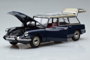 Citroen ID 19 Break Orient Zils Norev 1:18 181770 Metāls — attēls 2 no 9