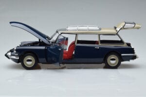 Citroen ID 19 Break Orient Zils Norev 1:18 181770 Metāls — attēls 4 no 9