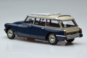 Citroen ID 19 Break Orient Zils Norev 1:18 181770 Metāls — attēls 7 no 9