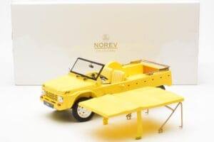 Citroen Mehari Plage Dzeltens Norev 1:18 181801 Metāls — attēls 6 no 6