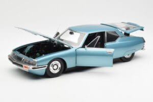 Citroen SM Gaiši Zils Metaliks Norev 1:18 181589 Metāls — attēls 2 no 8