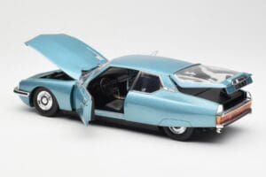 Citroen SM Gaiši Zils Metaliks Norev 1:18 181589 Metāls — attēls 5 no 8