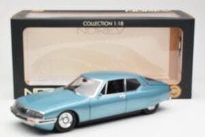 Citroen SM Gaiši Zils Metaliks Norev 1:18 181589 Metāls — attēls 8 no 8