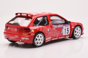 Citroen ZX Kitcar #15 J. Puras / C. Del Barrio Rally Catalunya Costa Brava 1997 Otto 1:18 OT432 Sveķi — attēls 2 no 6
