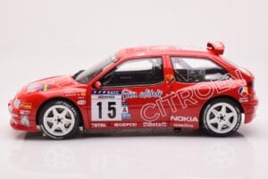 Citroen ZX Kitcar #15 J. Puras / C. Del Barrio Rally Catalunya Costa Brava 1997 Otto 1:18 OT432 Sveķi — attēls 3 no 6