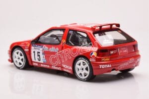 Citroen ZX Kitcar #15 J. Puras / C. Del Barrio Rally Catalunya Costa Brava 1997 Otto 1:18 OT432 Sveķi — attēls 5 no 6