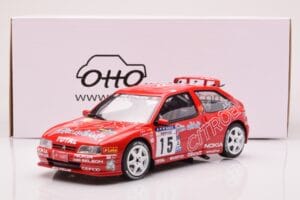 Citroen ZX Kitcar #15 J. Puras / C. Del Barrio Rally Catalunya Costa Brava 1997 Otto 1:18 OT432 Sveķi — attēls 6 no 6