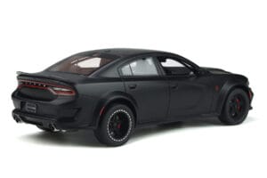 Dodge Charger SRT Hellcat Widebody Melns GT Spirit 1:18 GT301 Sveķi — attēls 2 no 5