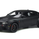 Dodge Charger SRT Hellcat Widebody Melns GT Spirit 1:18