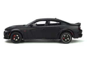 Dodge Charger SRT Hellcat Widebody Melns GT Spirit 1:18 GT301 Sveķi — attēls 3 no 5