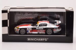 Dodge Viper GTS-R #50 C. Bouchut / Goueslard / Vosse 24 Hours of Le Mans 2002 Minichamps 1:43 400021450 Metāls — attēls 4 no 4
