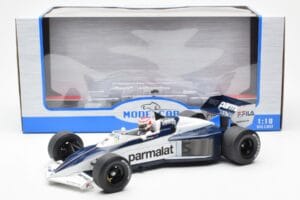 Brabham BT52 #5 N. Piquet Brazilian GP F1 World Champion 1983 MCG 1:18 MCG18618F Metāls — attēls 6 no 6