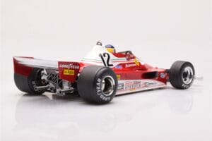Ferrari 312 T2B #12 C. Reutemann Swedish GP 1977 MCG 1:18 MCG18625F Metāls — attēls 2 no 6