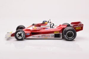 Ferrari 312 T2B #12 C. Reutemann Swedish GP 1977 MCG 1:18 MCG18625F Metāls — attēls 3 no 6
