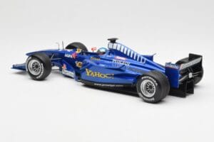 Prost AP03 Peugeot #14 J. Alesi F1 Showcar 2000 Minichamps 1:18 180000084 Sveķi — attēls 5 no 6