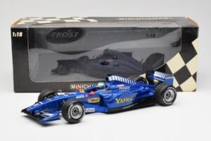 Prost AP03 Peugeot #14 J. Alesi F1 Showcar 2000 Minichamps 1:18 180000084 Sveķi — attēls 6 no 6