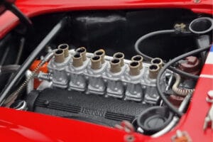 Ferrari 250 GTO #19 24 Hours of Le Mans 1962 Kyosho 1:18 08438A Metāls — attēls 9 no 10