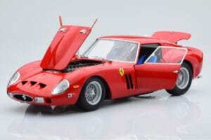 Ferrari 250 GTO Sarkans Kyosho 1:18 08438R Metāls — attēls 2 no 10